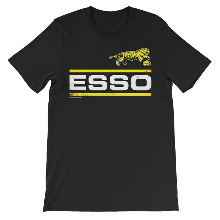 ESSO Retro Footy Training Tshirt League Tees